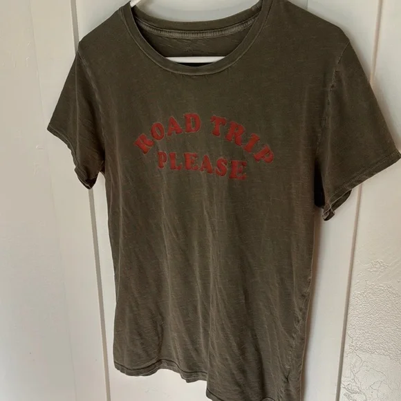 Billabong Olive Green 'Road Trip Please' T-Shirt - Picture 2 of 4